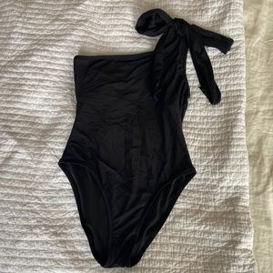 J crew one shoulder one piece bathing suit